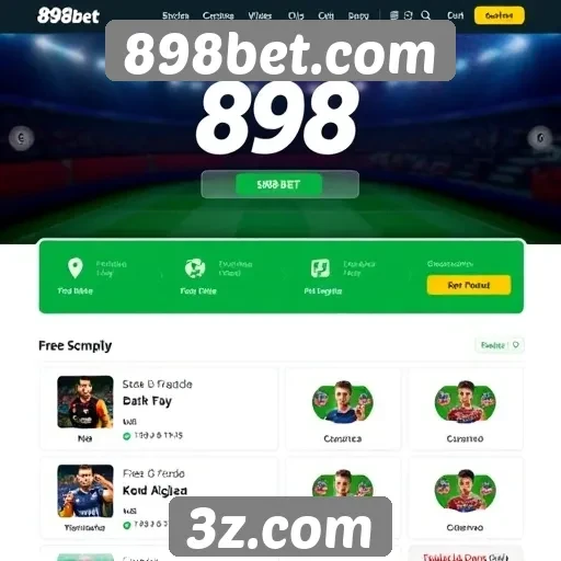 Interface do usuário do 898bet.com é intuitiva